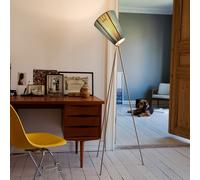 Northern Oslo Wood Lampadaire, E27, 184+163,