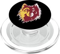 Northern State University Wolves Spirit Mark Logo PopSockets PopGrip pour MagSafe