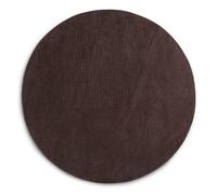 Northern Tapis rond Row Ø200 cm Marron foncé
