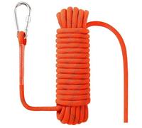 NorthPada 12 mm 10 mètres de Corde Flottante d'ancrage Corde d'amarrage Corde Bateau Corde Marine Corde de Quai Lignes Kayak canoë remorquage Jeter Ligne réfléchissante Rouge