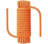 NorthPada 12mm x 20mètres Corde d'escalade, d'ancrage, d'urgence, Suspension, Statique, Nylon pour l'extérieur, Travaux Lourds, Travaux d'arboriculture, Bateaux, Descente en Rappel, Balançoire, Orange