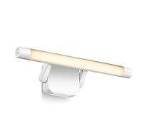 Northpoint Applique murale LED pour tableau de salle de bain - Réglable - Fonctionne sur piles - Rayon de rotation à 300 ° - Flux lumineux : 150 lm - 3000 K - Blanc chaud