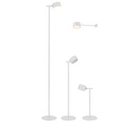 Northpoint Lampadaire LED sur batterie 3 en 1 - Intensité variable - Flexible - Peut être utilisé comme lampe sur pied et applique murale - Lumière blanche chaude (3000 K) - Pour l'intérieur et