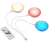 Northpoint Lot de 3 spots d'éclairage LED rechargeables - Éclairage sous meuble - Éclairage d'armoire, de vitrine