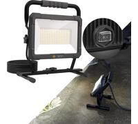 Northpoint Projecteur de chantier LED Blackline - Puissance : 150 W - 12000 lm - Flux lumineux stable - Armature stable - Interrupteur marche/arrêt et câble de 3 m