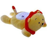 Northpoint Veilleuse LED en peluche avec projection d'étoiles - 13 mélodies de répétition - Lavable - Volume réglable (lion)