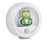 Northpoint Veilleuse LED pour enfant avec détecteur de mouvement et fonction variateur d'intensité avec batterie intégrée grenouille