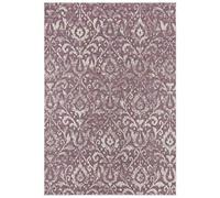 NORTHRUGS Hatta Tapis en Tissu Plat pour l'intérieur et l'extérieur Violet Taupe 160 x 230 cm, Polypropylène (PP)