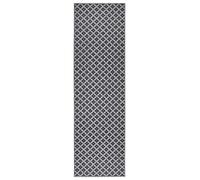 NORTHRUGS Nizza Tapis d'intérieur et d'extérieur 80 x 250 cm - Tapis réversible résistant aux intempéries Motif géométrique Moderne pour Balcon, terrasse, Jardin, véranda, Cuisine, Salon, Tapis