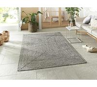 NORTHRUGS Tapis d'extérieur Trenzado - Design Moderne - Tissu plissé Fait Main - pour Balcon, terrasse, Jardin, Salon, Salon, Salon, Durable, résistant, Facile d'entretien, 120 x 170 cm