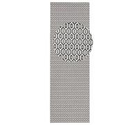 NORTHRUGS Tapis d'intérieur et d'extérieur Coin - 80 x 200 cm - Résistant aux intempéries - Moderne - Couleur Unie - pour Balcon, terrasse, Jardin, Jardin d'hiver, Salon - Étanche - Noir
