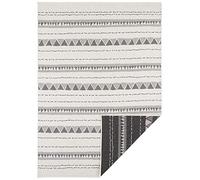 NORTHRUGS Tapis pour l'intérieur et l'extérieur Bahamas - 80 x 250 cm - Réversible - Résistant aux intempéries - Design bohème - Motif ethnique - Pour balcon, terrasse, jardin, jardin d'hiver, salon -