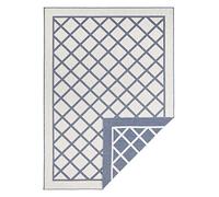 NORTHRUGS Tapis pour l'intérieur et l'extérieur Sydney - 80 x 250 cm - Réversible - Résistant aux intempéries - Moderne - Motif géométrique - pour Balcon, terrasse, Jardin, Jardin d'hiver, Salon -