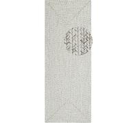 NORTHRUGS Trenzado Tapis d'intérieur et d'extérieur Design Moderne en Tissu Plat Aspect Fait Main pour Balcon, terrasse, Jardin, Salon, Salon, Durable, Facile d'entretien, léger, mélangé, 80 x 200 cm