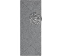 NORTHRUGS Trenzado Tapis d'intérieur et d'extérieur Design Moderne en Tissu Plat Aspect Fait Main pour Balcon, terrasse, Jardin, Salon, Salon, Durable, Facile d'entretien, Gris Clair, 80 x 200 cm