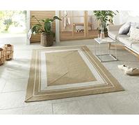 NORTHRUGS Trenzado Tapis d'intérieur et d'extérieur résistant aux intempéries - Facile d'entretien Aspect Fait Main pour l'intérieur et l'extérieur Tapis d'extérieur tissé pour Balcon, terrasse,