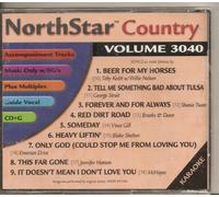 NORTHSTAR COUNTRY 3040 July 2003 Karaoke CDG Multiplex W/ Guide Vocals