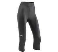 Northwave Active 2026 Pantalon de cyclisme à bretelles 3/4 pour femme Noir