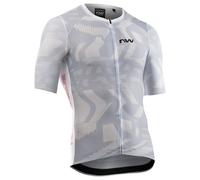 Northwave - Blade Air Jersey Short Sleeve - Maillot de cyclisme - S - light grey / radiant red