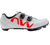 Northwave Chaussures De Cyclisme Rebel 3 Hommes, Gris rouge., 37 EU