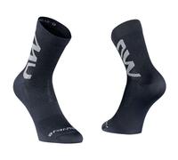 Northwave - Extreme Air Mid Sock - Chaussettes vélo Black / Grey - XS (34 - 36)