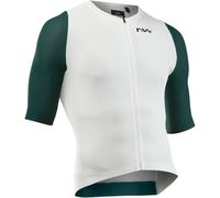 Northwave - Extreme Evo Jersey Short Sleeve - Maillot vélo homme White / Petrolium - S