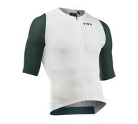 Northwave - Extreme Evo Jersey Short Sleeve - Maillot vélo homme White / Petrolium - L