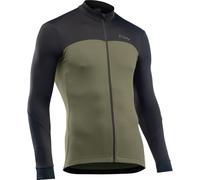 NORTHWAVE Force 2 Jersey Ls Full Zip - Homme - Vert - taille S- modèle 2025