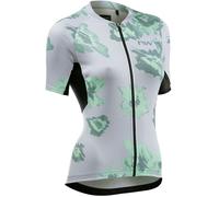 NORTHWAVE Force Evo W Jersey Short Sleeve - Femme - Gris / Vert - taille L- modèle 2025