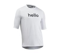 Northwave Maillot de cyclisme Bomb Hello Goodbye manches courtes Blanc L Homme