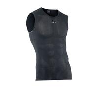 Maillot de corps Northwave Light sans manches noir - XXL