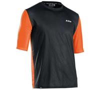 Maillot manches courtes northwave xtrail noir orange