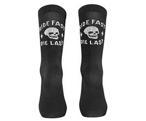 Northwave Ride Fast Die Last Sock Chaussettes Homme Vélo VTT, Noir, L