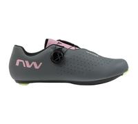 Northwave Sonic Plus Road Shoes Gris EU 44 Dark Grey / Malve