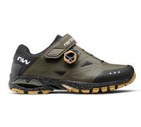 Chaussures Northwave Spider Plus 3 VTT vert-gris noir marron - 40