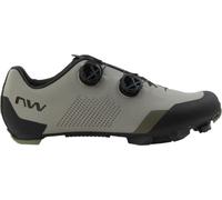 Northwave Striker- Chaussures de Cyclisme VTT Adulte | Chaussures Mountain Bike, Sable Greenforest, 39.5 EU
