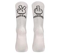 Northwave Sunday Monday Chaussettes, Blanc, L Homme