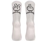 NORTHWAVE Sunday Monday Sock - Homme - Blanc / Noir - taille 36-39- modèle 2026