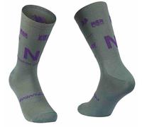 Northwave Type 2025 Chaussettes de vélo Vert/violet, vert, S