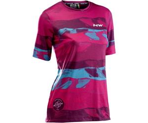 Northwave - Xtrail Wmn Jersey S/S MTB - Maillot VTT femme Beetroot / Green - M