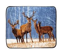 Northwest Cold Snap Couverture surdimensionnée Raschel, 152,4 x 203,2 cm
