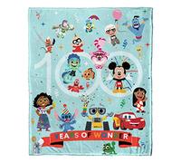 Northwest Couverture Disney 100 Silk Touch, 127 x 152,4 cm, Years of Wonder