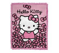 Northwest Couverture Jacquard tissée Hello Kitty More Bows, 117 x 152 cm, 152 cm, 117 x 152 cm,