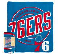 Northwest Couverture Polaire NBA Philadelphia 76ers Unisexe pour Adulte, 127 x 152,4 cm, Campagne