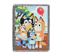 Northwest Couverture tissée Bluey - 121,9 x 152,4 cm - Fête de la Famille