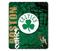 Northwest Couvre-lit en Polaire imprimé NBA Golden State Warriors, Mixte Femme Enfant Fille Homme, 1NBA/03101/0002/AMZ, Green, 50" x 60"