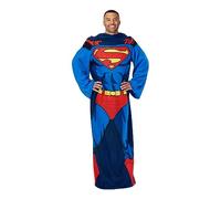 Northwest DC Comics Couverture Confortable avec Manches, Action Superman, Adulte, 122 x 180 cm