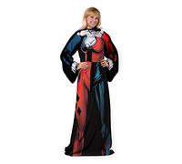 Northwest DC Comics Harley Quinn 121,9 cm 182,9 cm Couverture Confortable en Polaire pour Adulte Multicolore