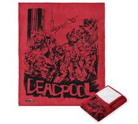 Northwest Deadpool Silk Touch Couverture 50"" x 60"" MERC avec la bouche