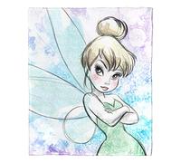 Northwest Disney Couverture en Soie Fée Clochette 127 x 152,4 cm, Posie Poppin Pixie